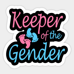 keeper of the gender Sticker